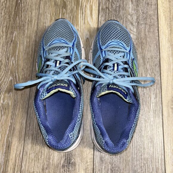 Saucony Cohesion 8 Womens US Size 9.5 Athletic Running Sneaker Shoes Blue Green - Picture 9 of 12